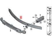 BMW X3 F25 2014 - 2017 FRONT BUMPER REINFORCEMENT BAR CRASH CARRIER IMPACT BEAM